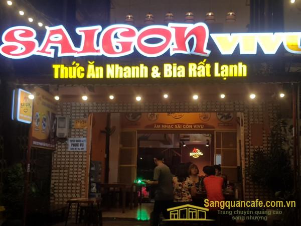 Sang nhanh quán Bia Combo Acoustic nằm khu dân cư đông, sầm uất, trung tâm quận Gò Vấp.