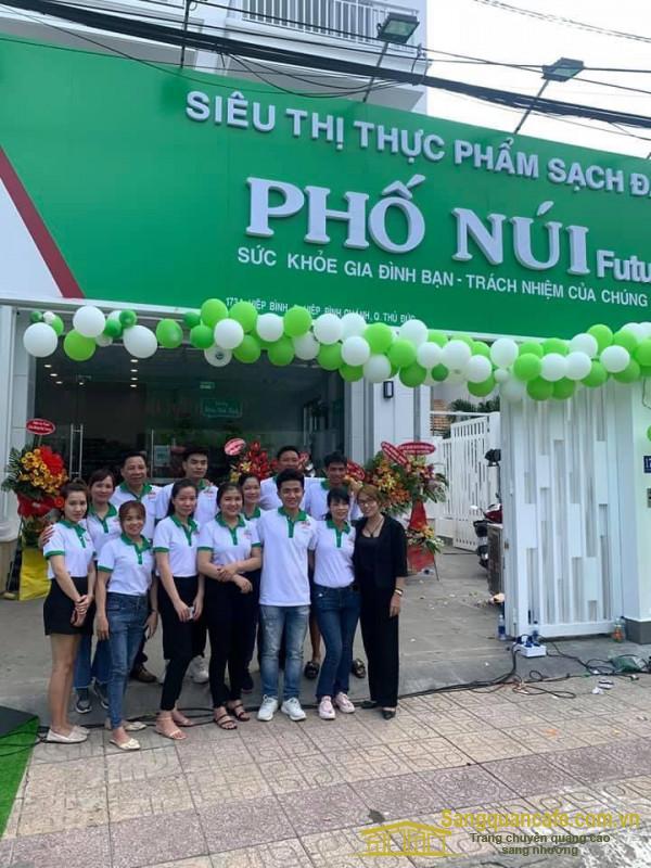 Sang nhượng cửa hàng thực phẩm sạch nằm mặt tiền đường Hiệp Bình, phường Hiệp Bình Chánh, Thành phố Thủ Đức.