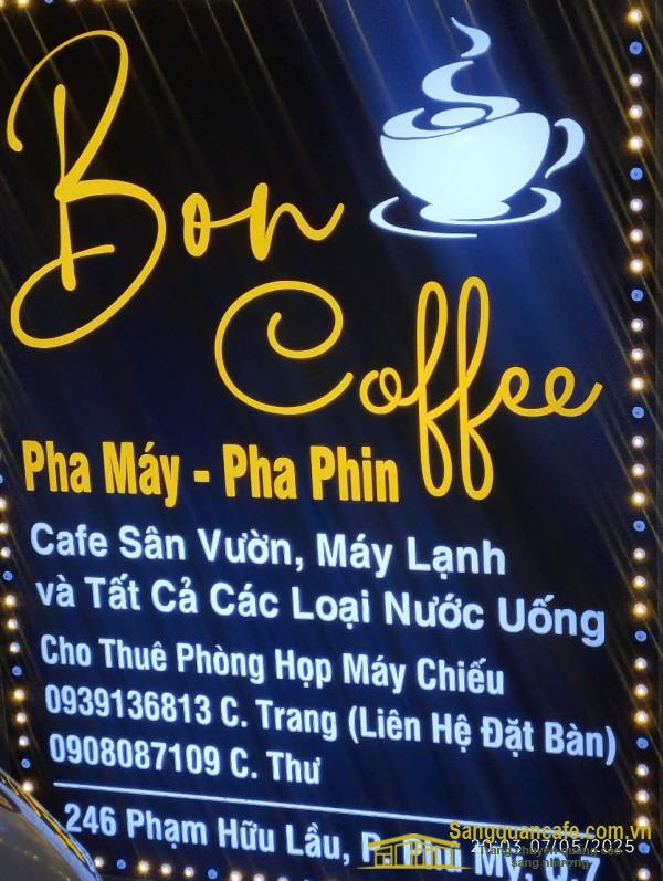 Sang quán cafe