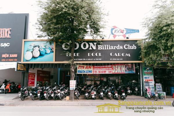 Cần Sang Nhượng Quán Bida Ở Quận Tân Phú