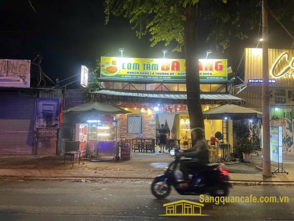 Sang Nhượng Quán Cơm Tâm Ở Linh Trung Thủ Đức