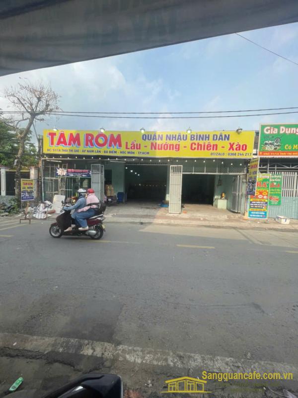 Cần Sang Nhượng Quán Nhậu Bình Dân Ở Hóc Môn