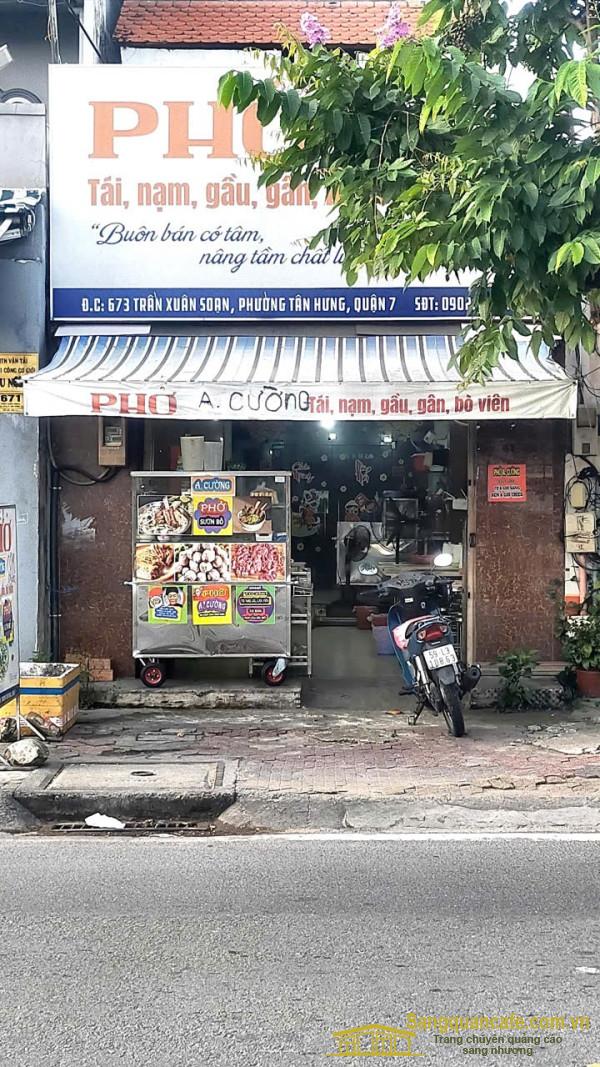Cần Sang Nhượng Quán Phở Ở Trung Tâm Quận 7