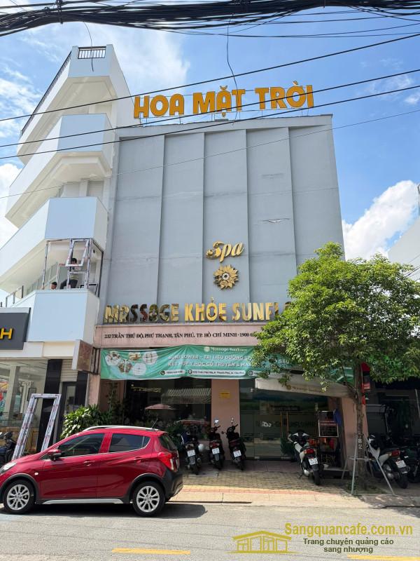SANG NHƯỢNG SPA QUY MÔ LỚN – CƠ SỞ HOẠT ĐỘNG ỔN ĐỊNH – VỊ TRÍ ĐẸP TẠI QUẬN TÂN PHÚ