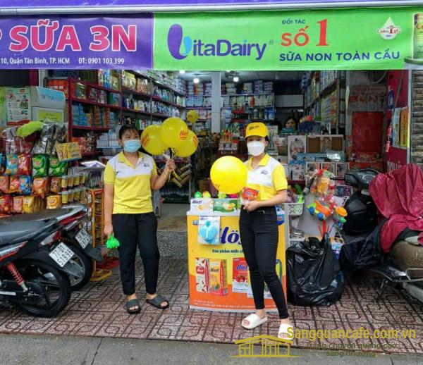 Sang tiệm tạp hóa - sữa