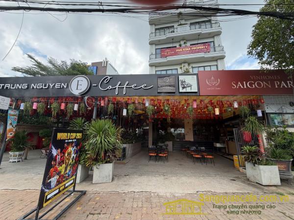 SANG NHƯỢNG QUÁN CAFE MẶT TIỀN VỊ TRÍ ĐẸP – XÃ HÓC MÔN, TP.HCM