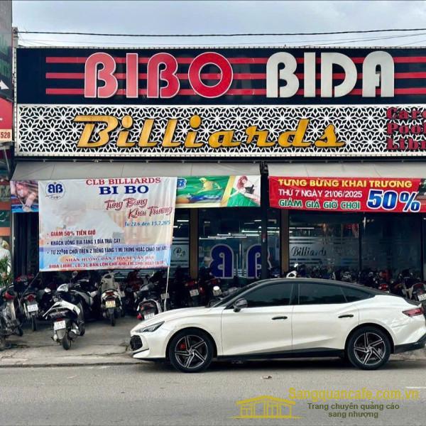 SANG NHƯỢNG MẶT BẰNG QUÁN BIDA 400M² – 2 MẶT TIỀN KDC VĨNH LỘC, BÌNH TÂN