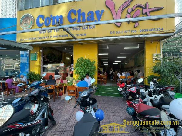 SANG NHƯỢNG QUÁN CHAY ĐANG KINH DOANH ỔN ĐỊNH – LỢI NHUẬN TỐT HÀNG THÁNG